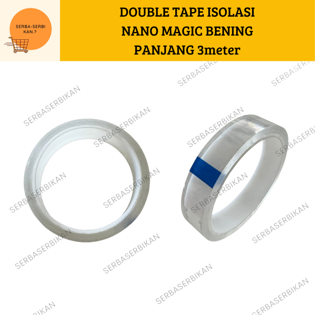 

DOUBLE TAPE ISOLASI NANO GEL BENING