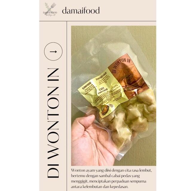 

Wonton Kuah / Goreng by Damaifod
