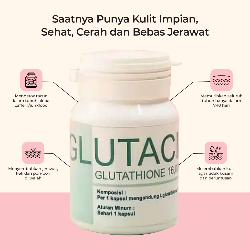 Glutacid Glutathione Original 1pcs