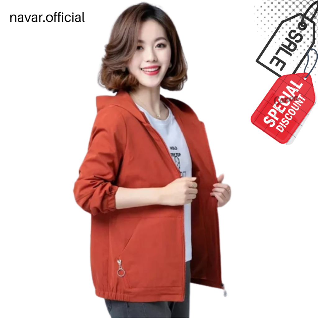 Jaket Wanita Korea Kekinian Bulu Yellvo Import / Jaket Wanita Korean Style