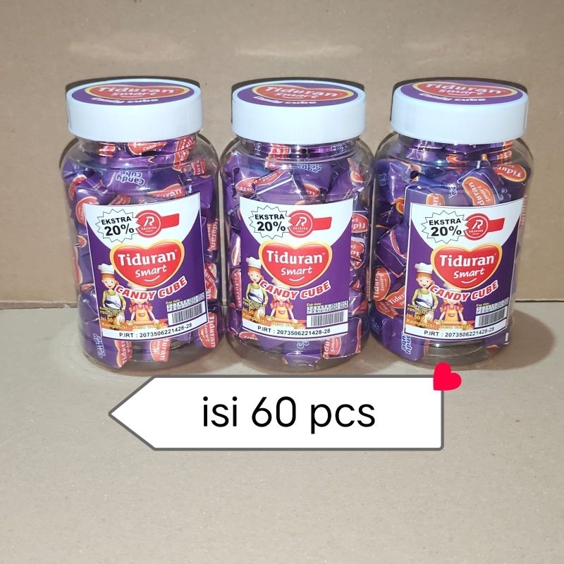 

Permen Viral TIDURAN SMART ISI 60 Pcs