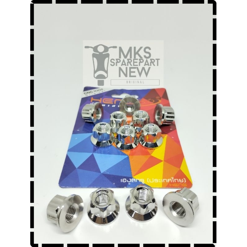 MUR 14 BLOK/BORING PISTON RX KING RXKING PROBOLT MODEL BELIMBING STAINLESS HENG THAILAND (SATUAN)