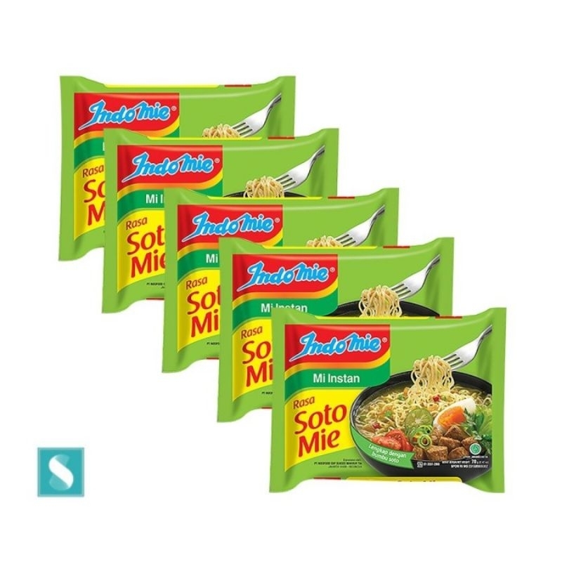 

paket bundling 5pcs INDOMIE SOTO dan INDOMIE GORENG