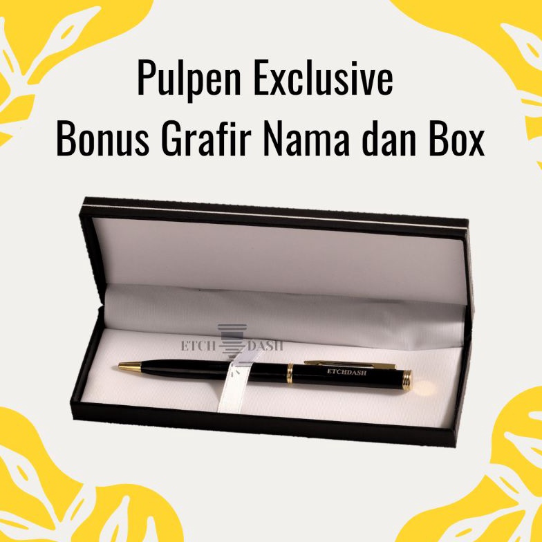 

Harga Termurah Pulpen Eksklusif Free Grafir NamaLogo Box Pulpen Custom Souvenir Pulpen Pulpen Promosi J63