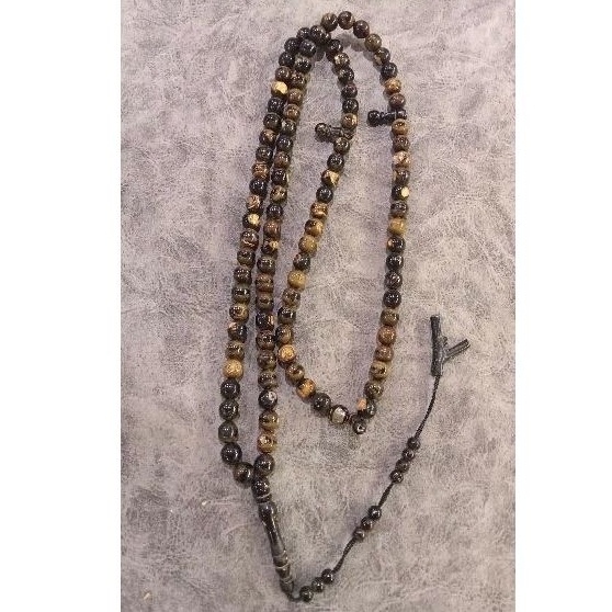 Tasbih yuser Mesir Laut Merah Serat Emas