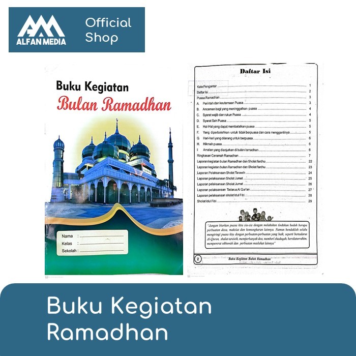 

TERMURAH! BUKU KEGIATAN RAMADHAN UNTUK MONITORING SISWA