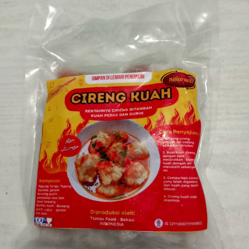 

Cireng Kuah / Makanan olahan beku / Frozen food