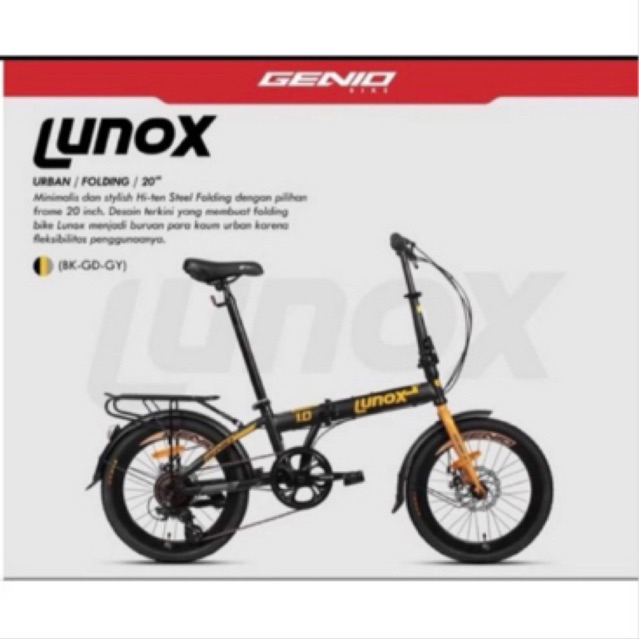 Sepeda lipat Preloved