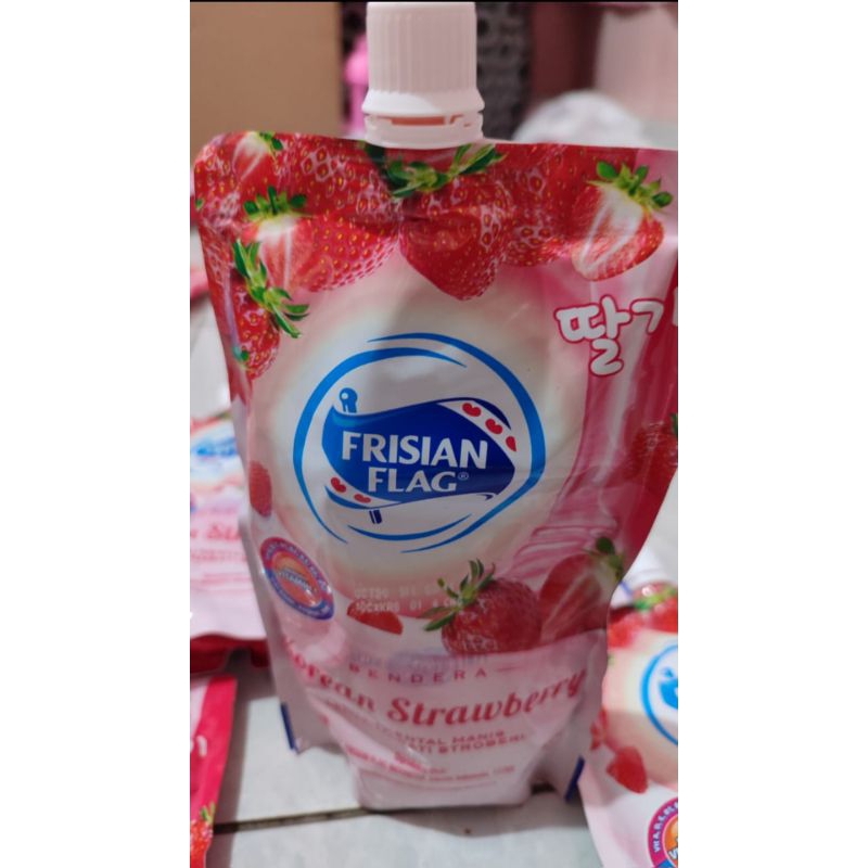 

Frisian Flang pouch korean strawberry 260gr