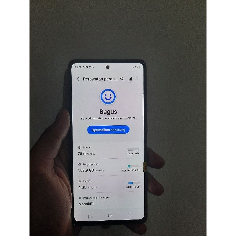 Samsung S20 FE 128 second bergaransi