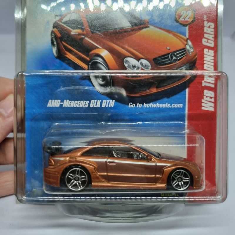 Diecast HOTWHEELS 1:64 Mercedes CLK DTM (AKTA)
