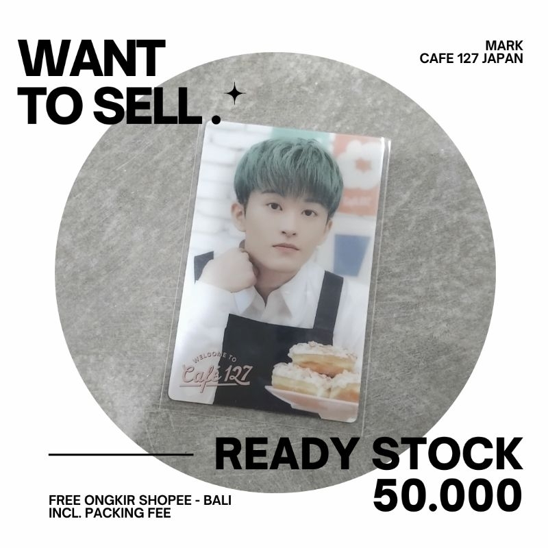 PHOTOCARD - MARK - CAFE 127 JAPAN