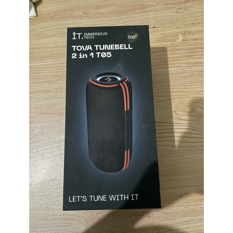 SPEAKER BLUETOOTH TOVA TUNEBELL 2 IN 1 T05 Tunelight Original TAM