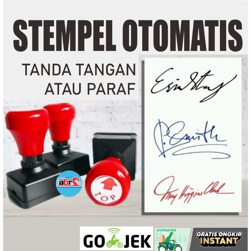 

STEMPEL KHUSUS TANDA TANGAN/PARAF - STEMPEL FLASH
