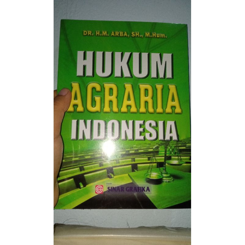 

BUKU HUKUM AGRARIA INDONESIA