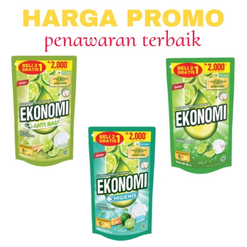 Promo Sabun Ekonomi Cuci Piring 125ml 1 Dus . Penawaran terbaik Ekonomi Cupir 2000 1 Dus. Sabun Penc