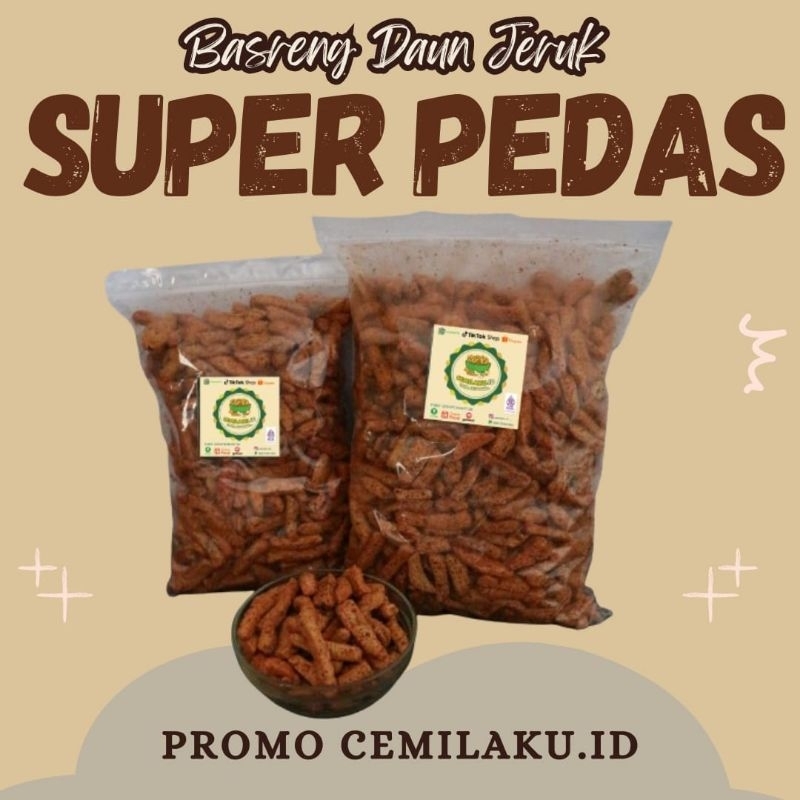 

Basreng SUPER PEDAS 1 KILOGRAM