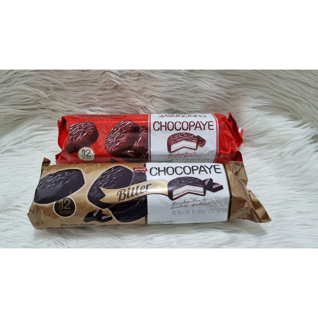 

Choco Pie Chocopaye Marshmallow 216gr Dark Milk Cokelat Pai Biskuit Choco Marsmellow Import Singapore Malaysia Impor