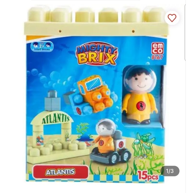 Emco Set Brix Mini Mighty Atlantis 8167