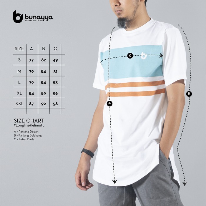 Kurta Tshirt Longline Kelimutu Bunayya