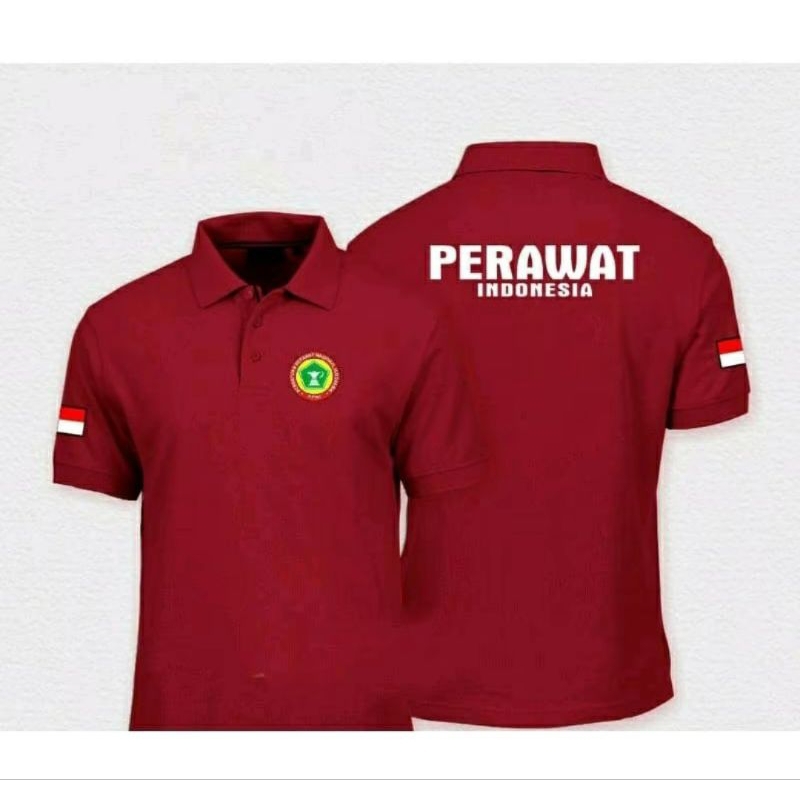 kaos polo perawat