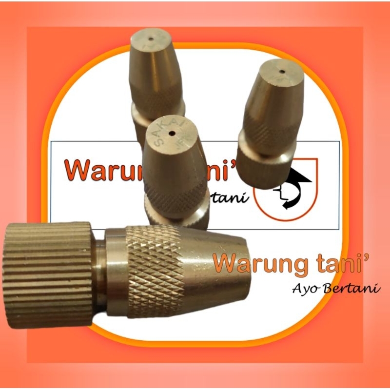 Sakai nozzle pengabut sprayer lubang 1