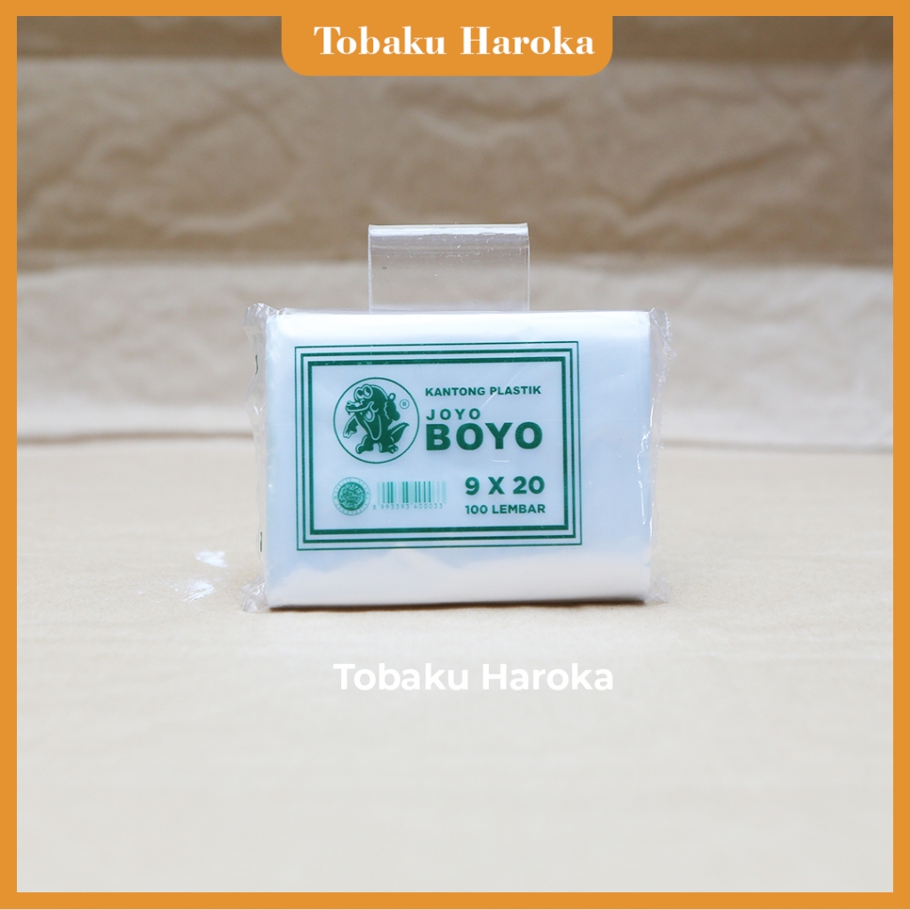 Plastik Joyo Boyo 9x20 HDPE Hijau - Tobaku Haroka