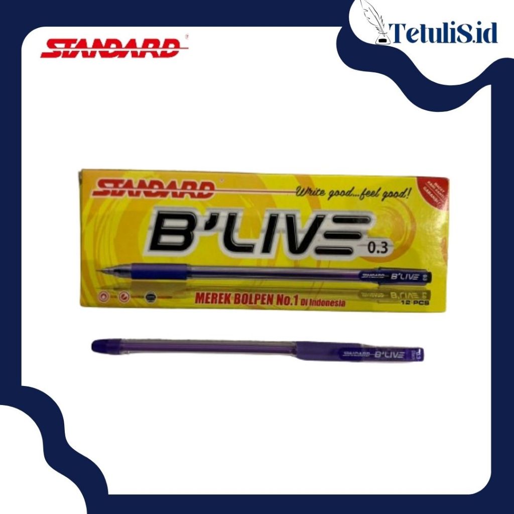 

Pulpen / Ballpoint Standard B'live 0.3