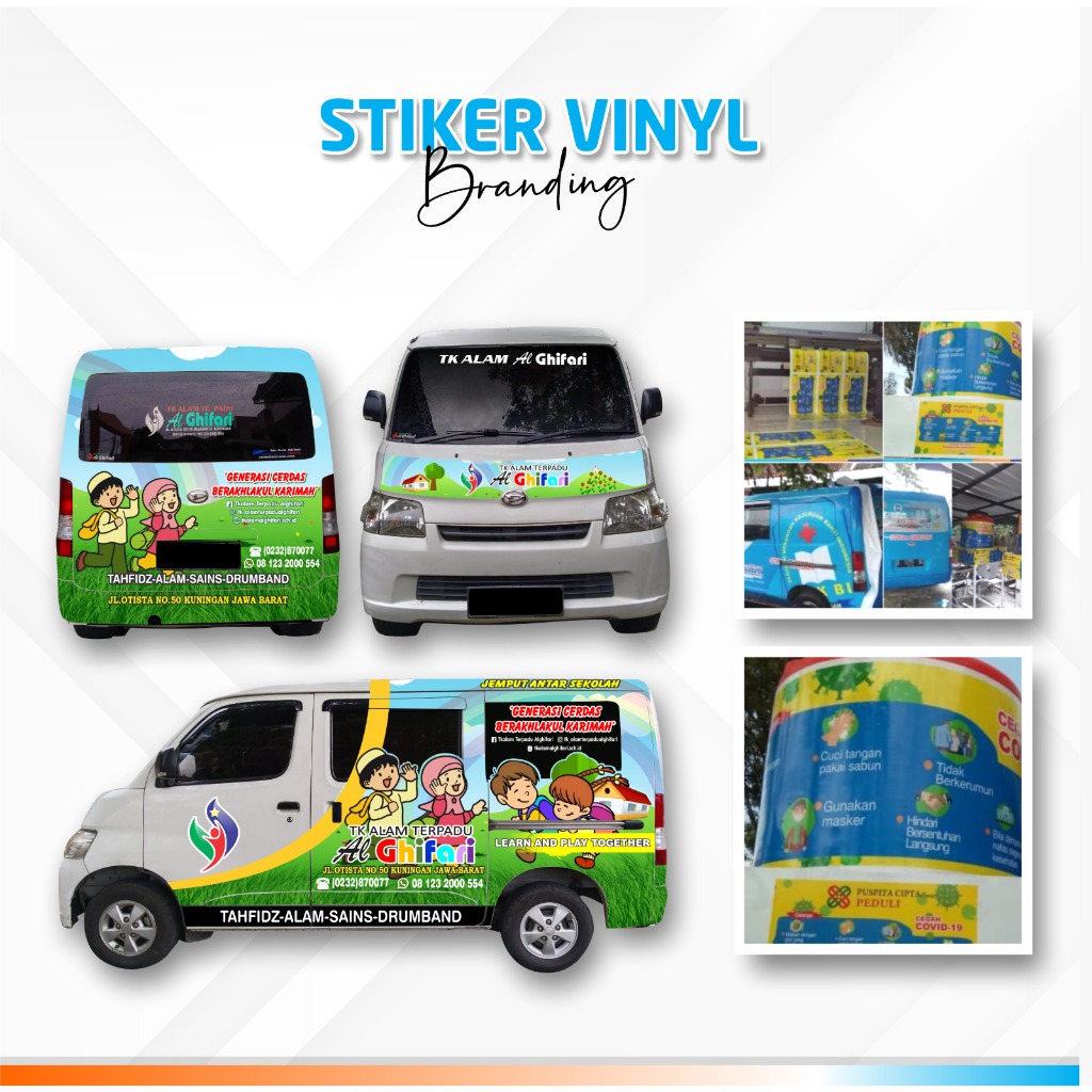 STIKER VINYL CUSTOM / CETAK STIKER VINYL METERAN / STIKER VINYL WATERPROOF