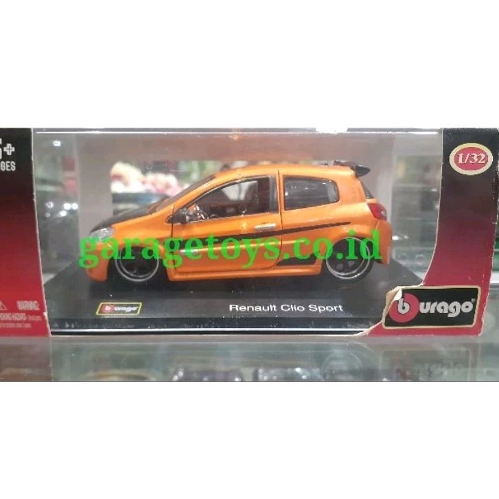 Bburago 1:32 Diecast Renault Clio Sport