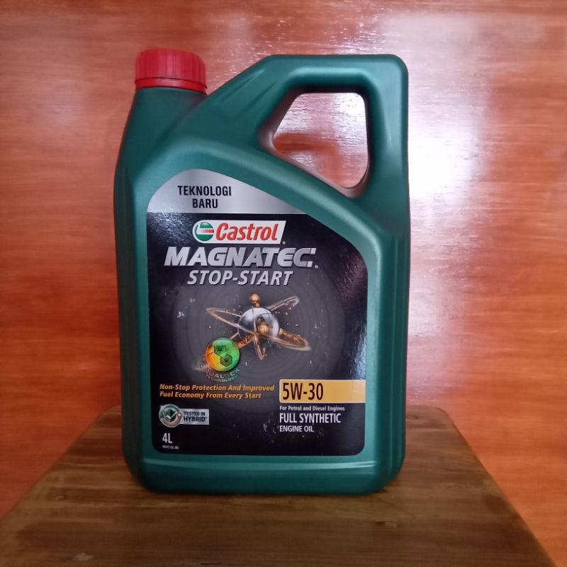 Oli Castrol Magnatec Stop Start sae 5W30 size 4liter