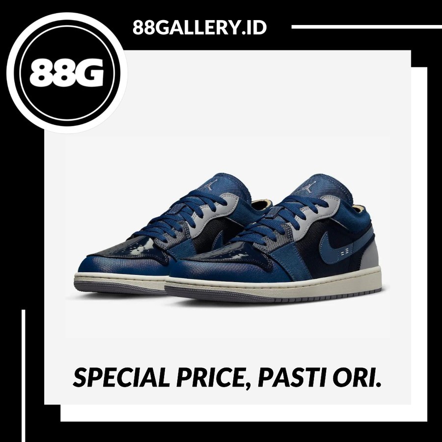 Air Jordan 1 Low Craft Obsidian