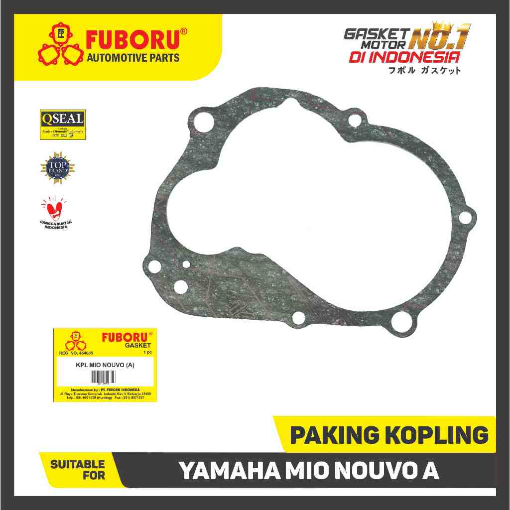PAKING GARDAN YAMAHA MIO / NOUVO GASKET GEAR BOX FUBORU