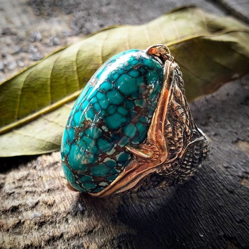 PIRUS HUBEI/XINJIANG LAWASAN GRADASI RING PERAK HANMADE MONALI