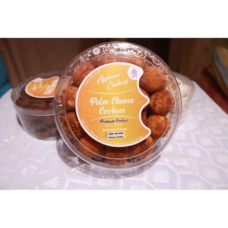 

Palm Cheese Cookies - Cookies Keju Gula Merah - Kue Lebaran 250gram