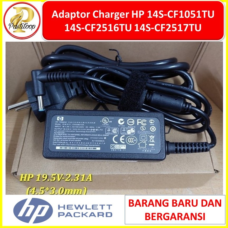 Adaptor Charger HP 14S-CF1051TU 14S-CF2516TU 14S-CF2517TU terbaru
