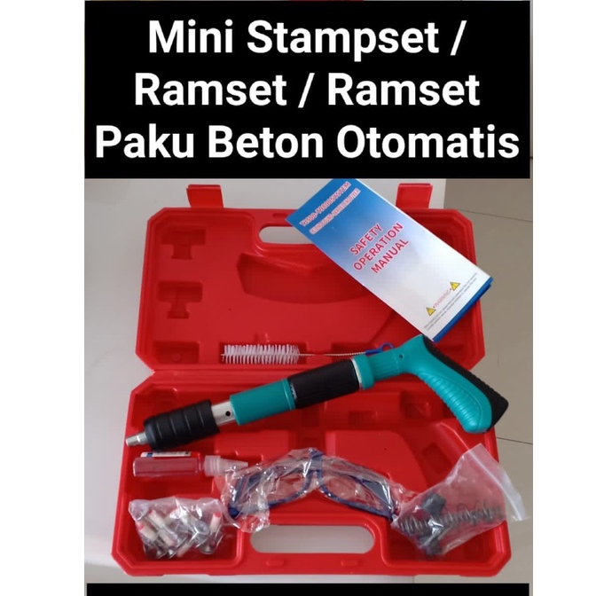 ORANGE Nail Gun Fastening Gun Ramset Gun Alat Paku Tembak Beton Kayu U