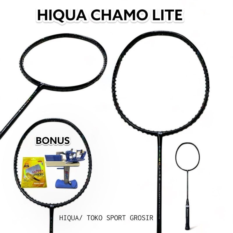 Raket Badminton Hiqua lite 32 lbs original