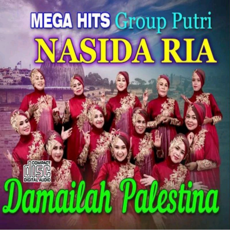 KASET CD LAGU QASIDAH NASIDA RIA - KASET LAGU QASIDAH - KASET CD MOBIL