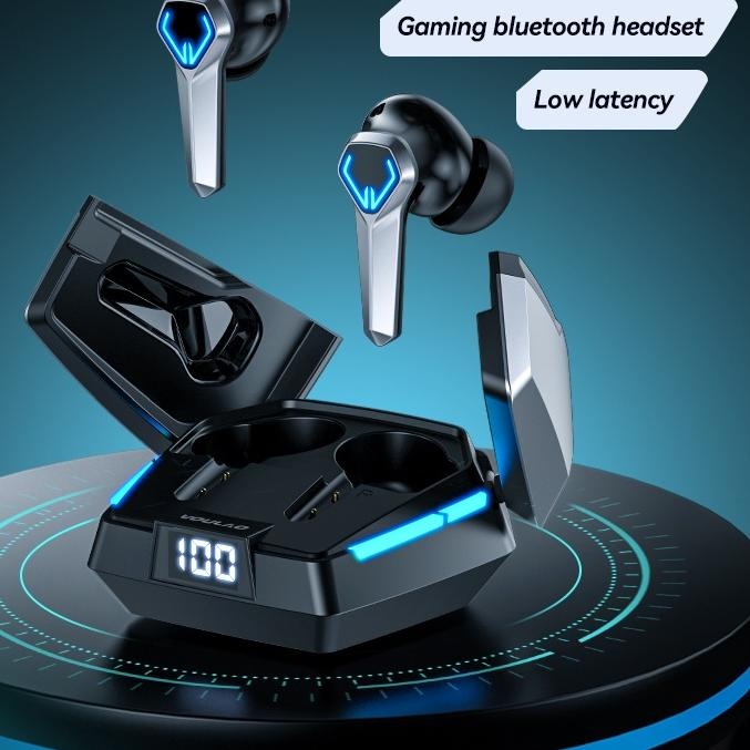 Headset Gaming Original VOULAO GM1 TWS Wireless Bluetooth Headset 5.2 Headset with Mic Stereo Headse