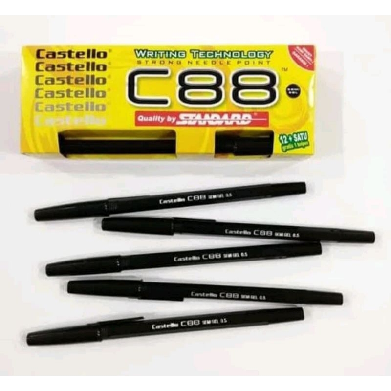 

Pulpen standard Castello C88 per pak (12 pcs)