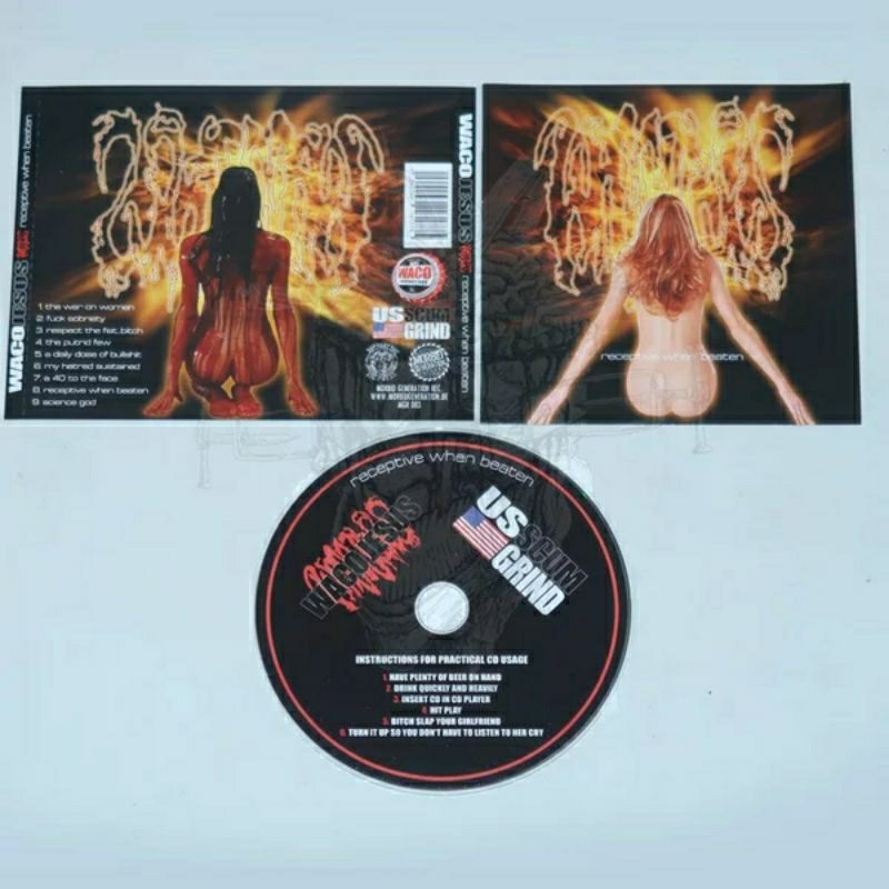 CD - WACO JESUS - Receptive When Beaten