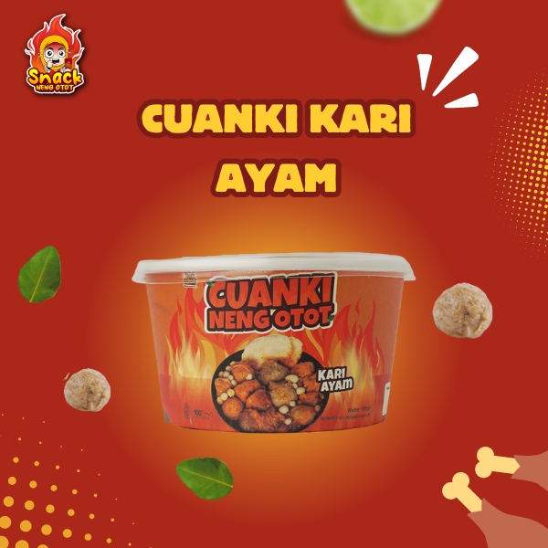

Promo Cuanki Instan Neng Otot Kuah Kari/Cuanki Instan Kuah 100gr/Cuanki murah/Cuanki kuah rasa Kari