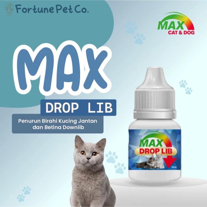 MAX Drop Lib Obat Libido Kucing Obat Anti Libido Kucing Jantan dan Kucing Betina