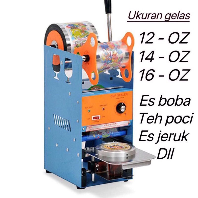 PROMO MURAH sealer cup omicko alat press gelas plastik omicko C35 mesin press omicko