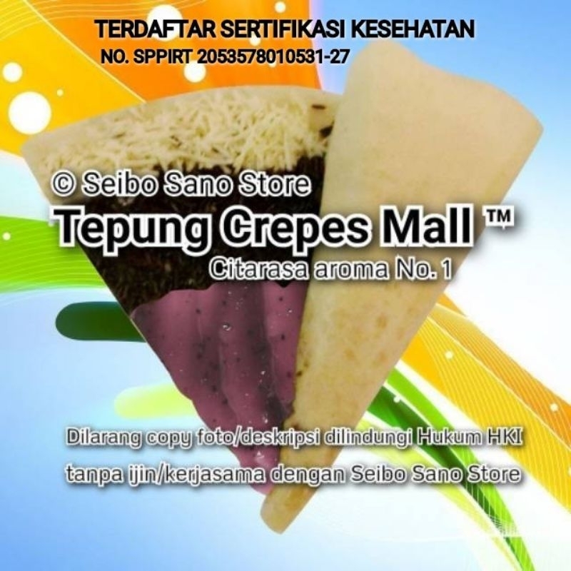 

Tepung Crepes Mall 25 Kilogram