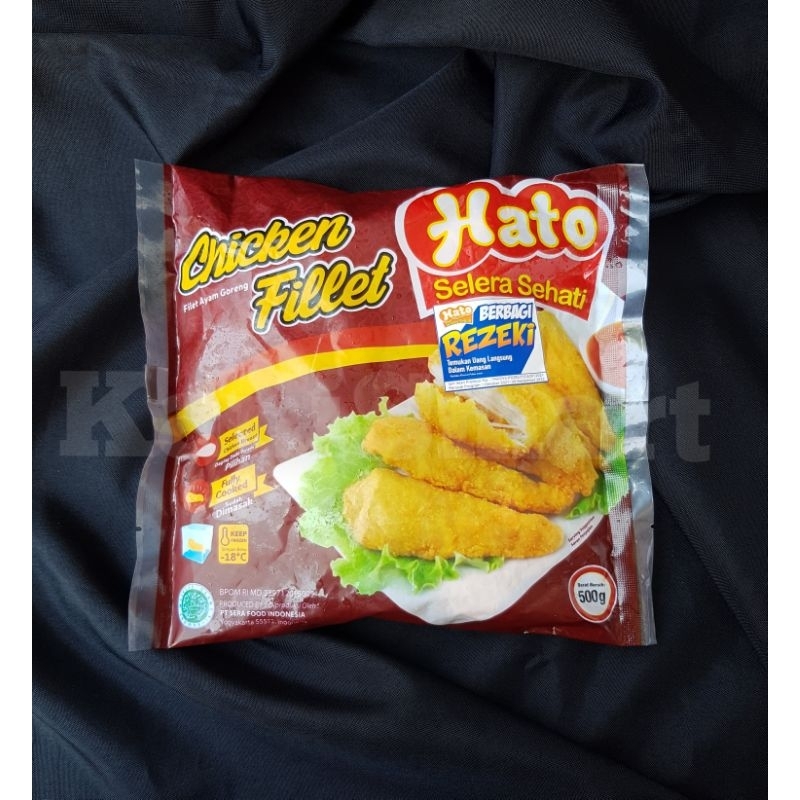 

hato chicken fillet frozen / daging ayam tepung beku / selera sehati