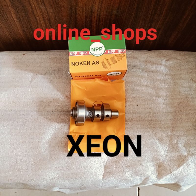 Noken as camshaft as klep xeon NPP