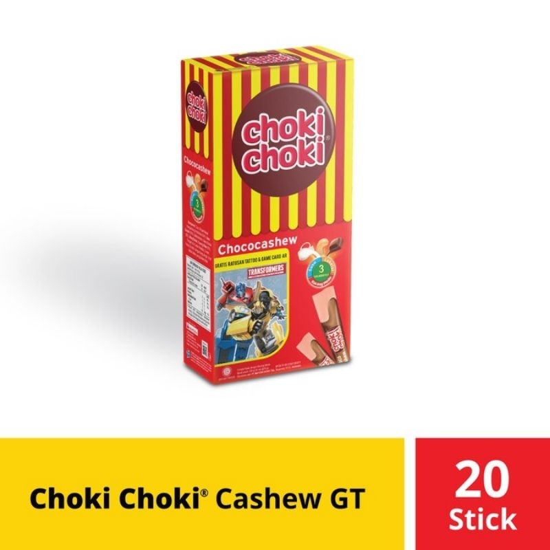 

choki choki chocolate stick 20pcs x10g