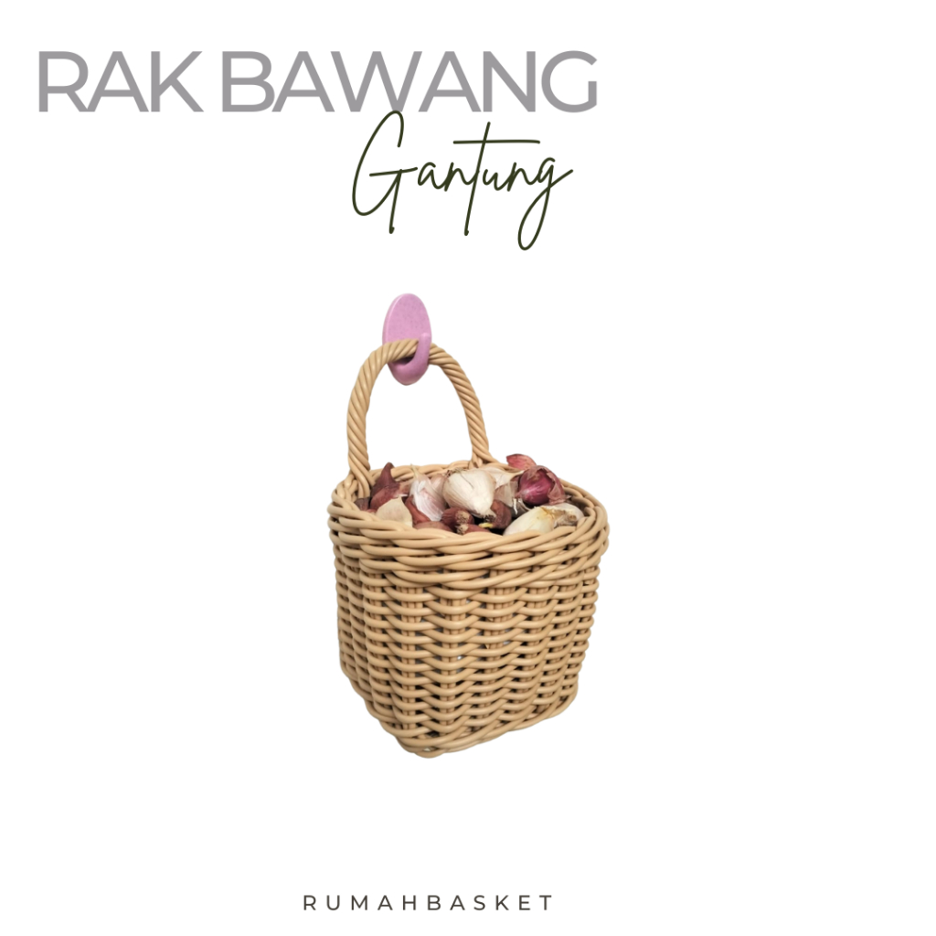 rak bawang gantung kecil